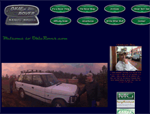 Tablet Screenshot of okierover.com